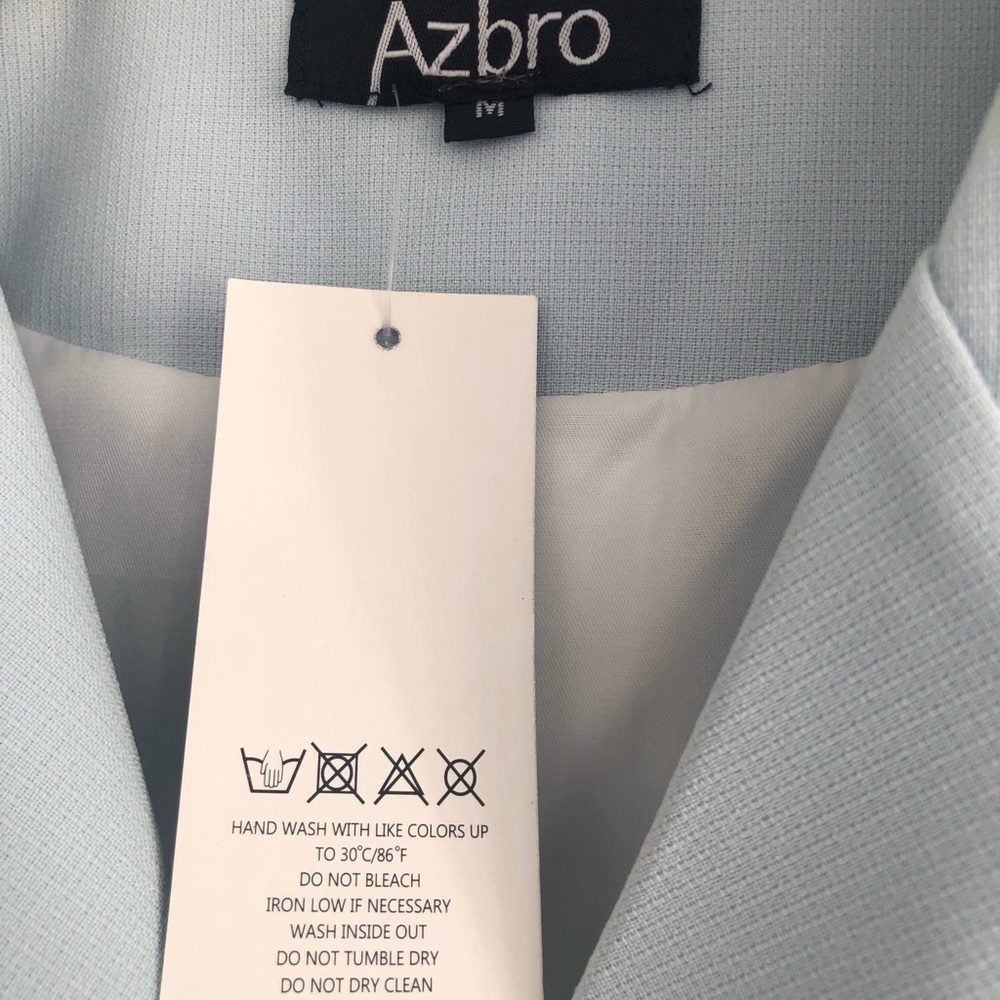 NWT Blue Trenchcoat - Picture 10 of 12